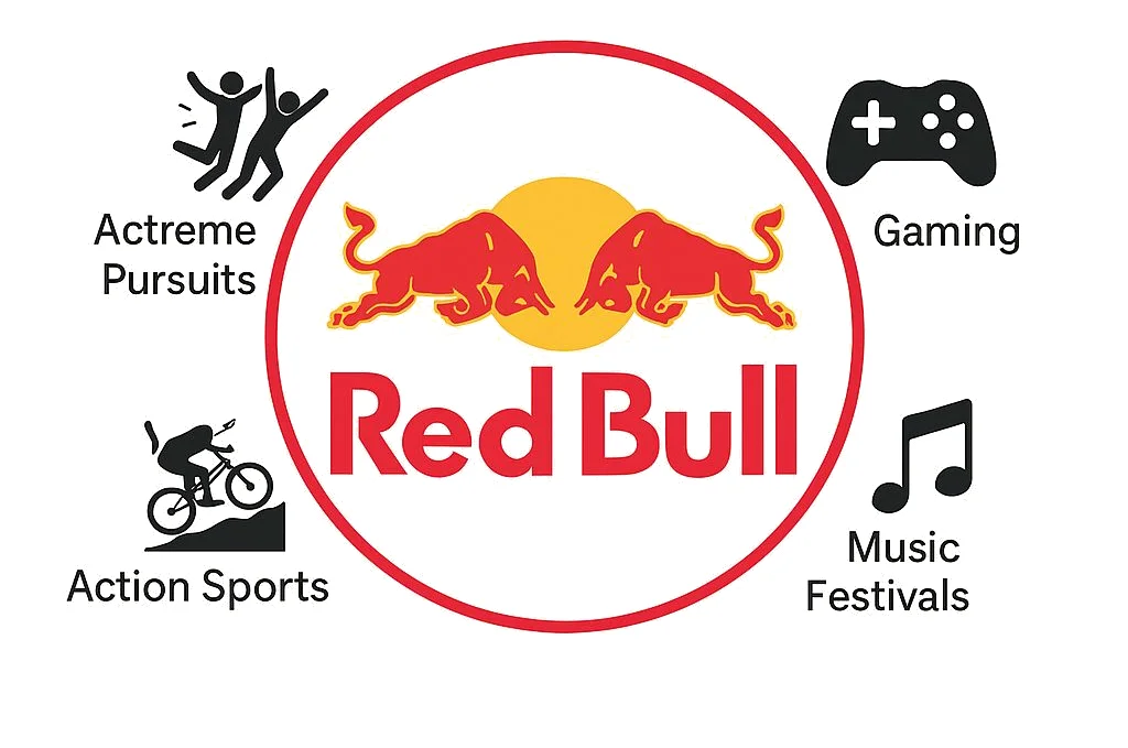 Red Bull linked to action sports, gaming and music festivals